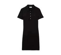 Lacoste - Vestido Polo de Piqué de Algodón Elástico - Dresses - Mujer - Negro - L -