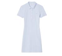 Lacoste - Vestido Polo de Piqué Elástico Ajustado Corto - Dresses - Mujer - Azul - 2XS -