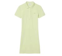 Lacoste - Vestido Polo de Piqué Elástico Ajustado Corto - Dresses - Mujer - Verde - L -