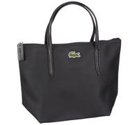 Lacoste Women Handbag - Bolsa de la compra de material sintético mujer, color negro, talla 21x23x11 cm (B x H x T)