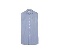 Lacoste-Women S DRESS-EF5874-00, Azul/Blanco, 34