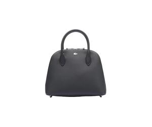Lacoste Women Top Handle Bag, Bolsa con asa Superior Mujer, Negro, One Size