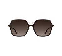 Lacoste Women's Sunglasses L6079S - Burgundy with Gradient Brown Lens