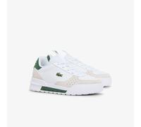 LACOSTE Zapatillas bajas con cordones elásticos, SLAM BREAK. Color BLANCO/BEIGE/VERDE