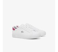 LACOSTE Zapatillas bajas Powercourt. Color BLANCO/ROSA OSCURO