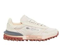 Lacoste Zapatillas Beige Mujer Elite Active Cómodas y Ligeras Talla 40.5