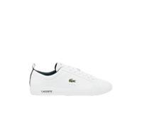 Lacoste Zapatillas CarnaBase para hombre, Blanco y verde., 43 EU