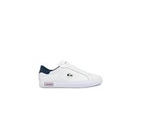 Lacoste - Zapatillas Powercourt Blanco para: Hombre Color: BCO/MAR/Roj Talla: 44