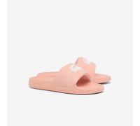 LACOSTE Zapatillas Slide Croco 1.0. Color rosa