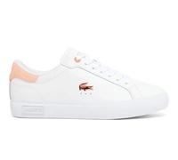 Lacoste - Zapatillas Sportwear Powercourt 1265 Blanco Mujer Casual para: Mujer Color: BCO/Rosa Talla: 38