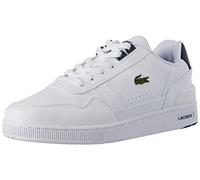 Lacoste Zapatos Junior T-Clip Corto Blanco, Wht Dk Grn, 37 EU