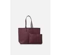Lacoste Monogram Zely Bolsa de compras 37 cm rojo