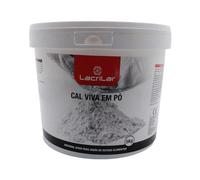 Lacrilar Cal Viva en Polvo 5Kg | Ideal Construcción, Agricultura y Tratamiento de Agua | Mejora Calidad de Suelos, Argamassa y Concreto, Ajusta pH