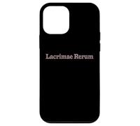 Lacrimae Rerum - Diseño de Citas de filosofía Latina Carcasa para iPhone 12 Mini