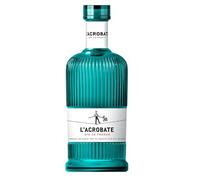 L'ACROBATE - Gin Bio - Gin Artesanal Francés - Origen Francia - Medalla de Oro 2021 Concours Mondial de Bruxelles - 44% De Alcohol - Botella 700 ml