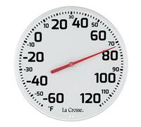 Lacrosse 104-1522 La Crosse - Termómetro de Esfera Redonda de 8.5 Pulgadas