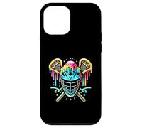Lacrosse Drip Lax Casco Helado Sticks Sport Player Fan Carcasa para iPhone 12 mini
