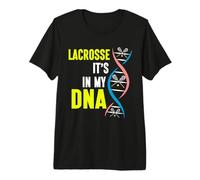 Lacrosse está en mi ADN Lacrosse Camiseta Premium