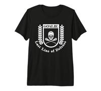Lacrosse Goalie Last Line of Defense Lacrosse Camiseta Premium