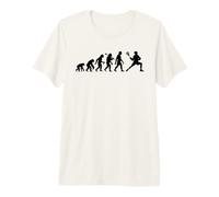 Lacrosse Player Evolution Hombres Entrenadores Niños Jóvenes Niños Camiseta Premium