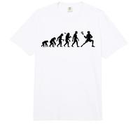 Lacrosse Player Evolution Hombres Entrenadores Niños Jóvenes Niños Comfort Colors Adult Heavyweight T-Shirt