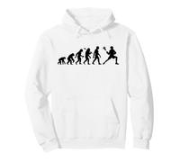 Lacrosse Player Evolution Hombres Entrenadores Niños Jóvenes Niños Sudadera con Capucha