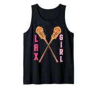 Lacrosse Player LAX Girl Funny Goalie Portero Regalo Camiseta sin Mangas