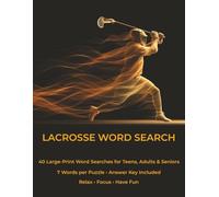 Lacrosse Word Search