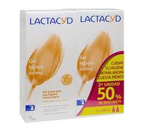 Lactacyd Gel Higiene Íntima, Cuidad Diario sin Jabón, PH Equilibrado, Baño y Ducha, Pack Ahorro 2x200 ml - Total 400 ml