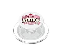 Lactation Station, Lactating Mothers Breastfeeding New Mom PopSockets PopGrip para MagSafe
