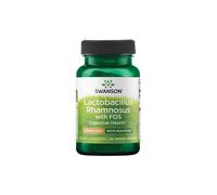 Lactobacillus Rhamnosus con FOS 60 Cápsulas Veganas Swanson Health Products