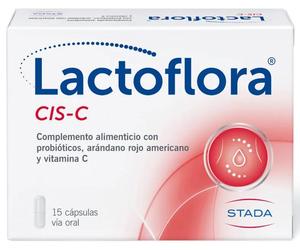 Lactoflora Ciscare Probiótico Arándano Rojo Bienestar Urinario 15 Cápsulas
