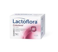 Lactoflora – Complemento Colesterol, probióticos, Omega-3 y Vitamina B1 – Vainilla 30 sobres