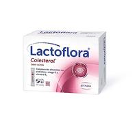 Lactoflora – Complemento Colesterol, probióticos, Omega-3 y Vitamina B1 – Vainilla 30 sobres