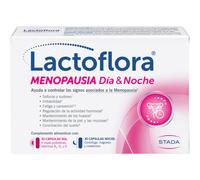Lactoflora Menopausia Día y Noche – Cimicífuga, Probióticos y Melatonina – 60 cápsulas