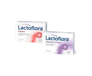Lactoflora Probiótico Ciscare para molestias Urinarias con Arándano Rojo Americano, 30 Cápsulas + Probiótico Protector Íntimo para desequilibrios flora vaginal, 20 Cápsulas
