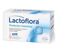 Lactoflora Probiótico protector intestinal adultos sabor fresa 10 viales