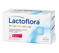 Lactoflora Probiótico protector intestinal infantil Sabor fresa 10 frascos monodosis