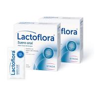 Lactoflora Suero Rehidratante Oral – Probióticos y Prebióticos, sabor Frutas del Bosque – 6 sobres