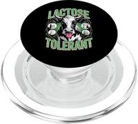 Lactose Tolerant Funny Cow Dairy Lover PopSockets PopGrip para MagSafe