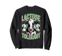 Lactose Tolerant Funny Cow Dairy Lover Sudadera