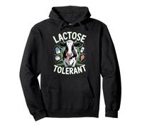 Lactose Tolerant Funny Cow Dairy Lover Sudadera con Capucha