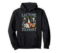 Lactose Tolerant Funny Cow Milk Cheese Dairy Bootleg Sudadera con Capucha