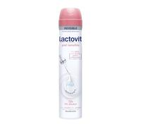 Lactovit - Desodorante Extrasuave para Piel Sensible con Prolactic10, 0% Alcohol, Anti-Irritaciones y 72h de Eficacia