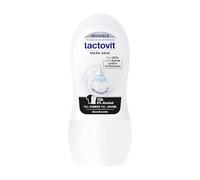 Lactovit - Desodorante Roll-On Invisible Anti-Manchas con ProLactic10, Protección Antitranspirante 72H, Fórmula Anti-Irritaciones y Cuidado Diario - 50 ml