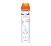 Lactovit - Desodorante Spray Protector Activit Invisible con Bioma ProLactic10, Protección Antitranspirante 72H y Cuidado Diario - 200 ml