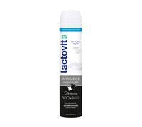 Lactovit - Desodorante Extra Eficaz Invisible Anti- Manchas, 0% Alcohol, Anti-irritaciones Y 72h De Eficacia, Desodorante Spray Invisible con Protein Calcium- 200 Mililitros
