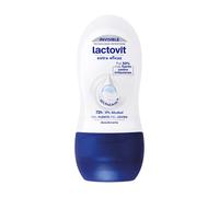 Lactovit Desodorante Roll on Extra Eficaz Protección Inteligente, Anti-Irritaciones y 48H de Eficacia, 50 Mililitros, El ambalaje puede variar