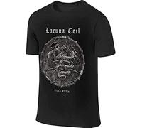 Lacuna Coil Anima - Camiseta para hombre, color negro, Negro, M