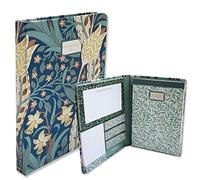 LaCyan Carpeta multicolor de notas adhesivas William Morris - Bloc de notas A5, notas adhesivas, lápiz, organizador de regalo
